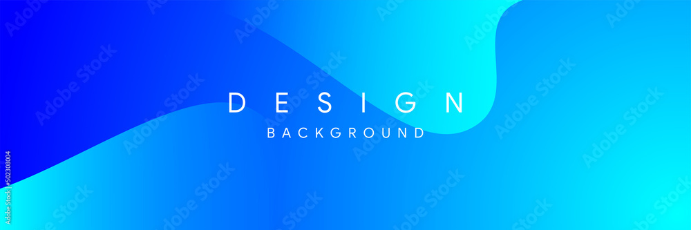Poster dynamic blue shapes composition with minimal geometric lines energy technology concept abstract back