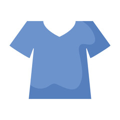 blue shirt design