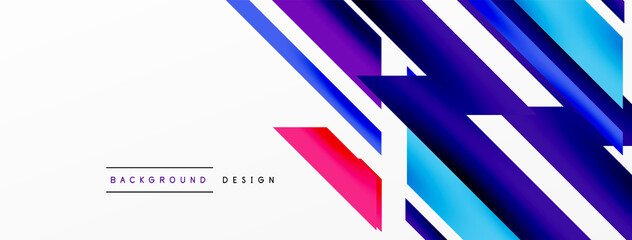 Dynamic lines background. Wallpaper for concept of AI technology, blockchain, communication, 5G, science, business and technology