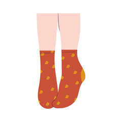 red socks pair
