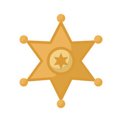 sheriff star design