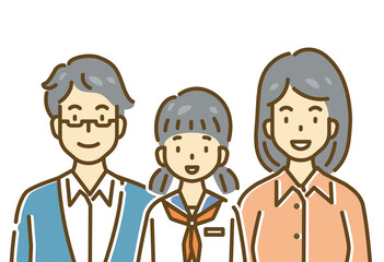 人物イラスト　シリーズ