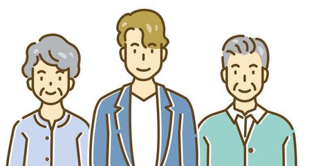 人物イラスト　シリーズ