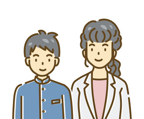人物イラスト　シリーズ