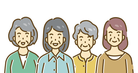 人物イラスト　シリーズ