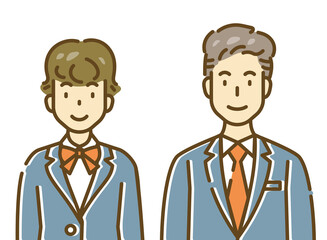 人物イラスト　シリーズ