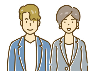 人物イラスト　シリーズ