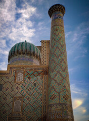 The Registan square in Samarkand