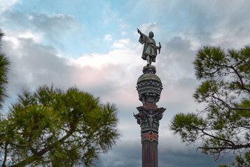 Barcelona, Monument a Colom