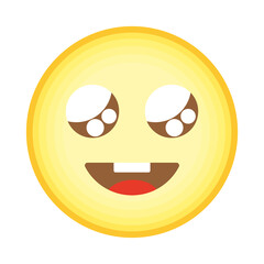 yellow surprised emoji