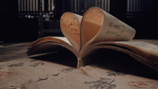 Chinese Classical Style ancient books
