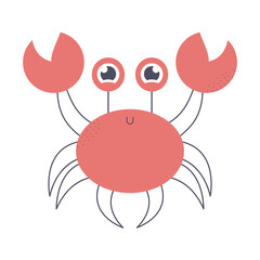 cute crab design
