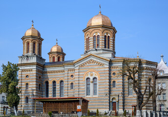 Fototapeta na wymiar Cathedral of Saints Peter and Paul - Constanta, Romania