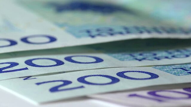 Norwegian Currency.  Kroner, slow track.