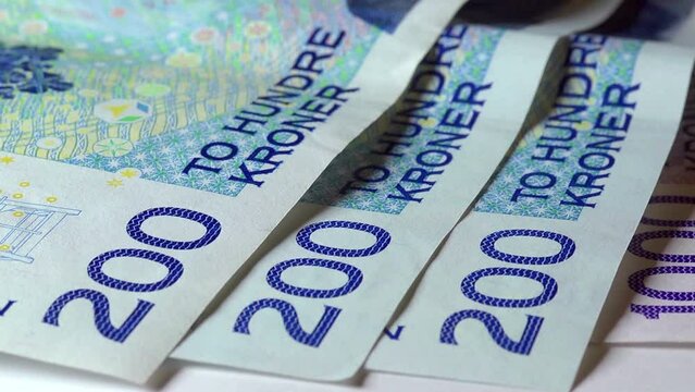 Norwegian Currency.  Kroner, micro track