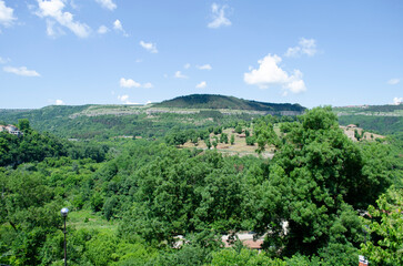 View of Veliko Tarnovo, a city in north central Bulgaria