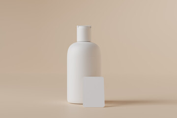 Disc Top-Cap Cosmetic Bottle
