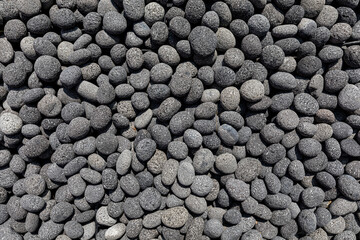 Volcanic stones, Volcano rock texture background.