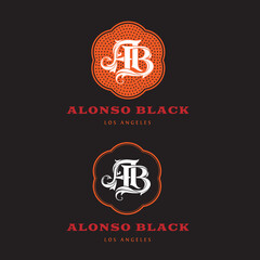 Vintage Logos based on AB Monogram