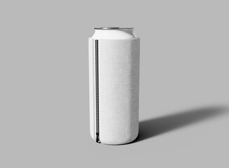 Can Cooler with Zipper