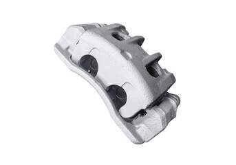 Cylinder assy. Brake assy.  Front disc brake isolated on a white background. Quality spare parts...