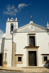 Fototapeta na wymiar Typical church in Olhao, Algarve - Portugal 