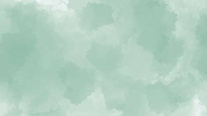 Green watercolor background for textures backgrounds and web banners design