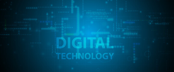 Quantum processing. Deep learning artificial intelligence. Future new technology  for business or science presentation