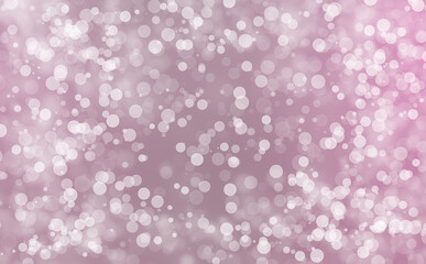 Lavender bokeh glitter light effects background.