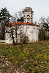 Kaple Boziho hrobu on Svaty kopecek hill above Mikulov town in Czech republic