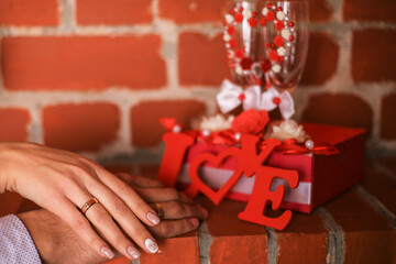 hands holding,  love concept, feelings, emotions, wedding day, love couple
