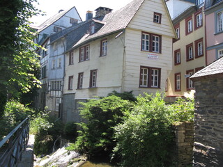 Fototapeta na wymiar Altstadt Monschau in der Eifel