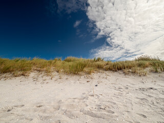 Fototapeta na wymiar Hiddensee Beach Life as one of the Rügen islands at North of Germany