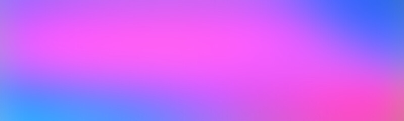 Wide concept graphic design, banner, poster, wallpaper purple. Gradient abstract blur defocused background pink flamingo purple.