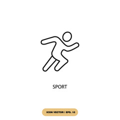 sport icons  symbol vector elements for infographic web