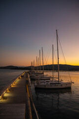 Obraz premium Promenade in Volos