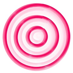 pink and white spiral