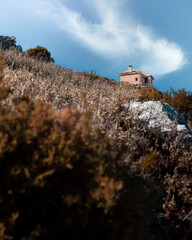 Photograph taken at a small mountain refuge for mountaineers and hikers, away from all the noise...