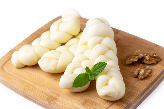 Knitted cheeses produced at home in eastern Turkey (Turkish name; Orgu peynir)