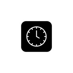 Clock button icon