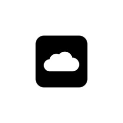 Cloud button icon