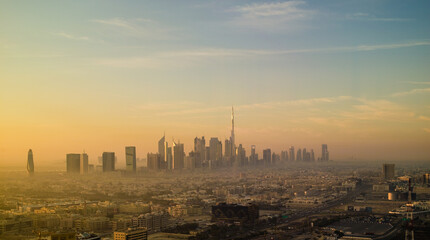 Fototapeta na wymiar Dubai Skyline 