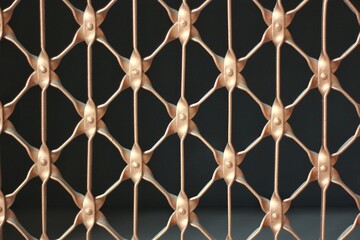 Naklejka premium metal grid background