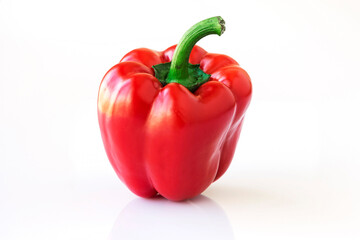 edible plump red pepper