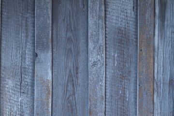 Texture of old darkened wood. The fence tree is old.