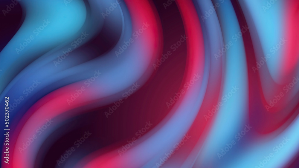 Poster colorful blurred streams of curving lines. stock animation. beautiful blurred lines move slowly like