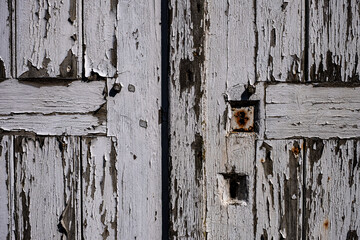 Holztür einer Scheune