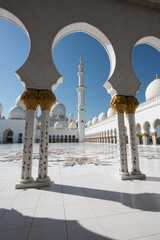 Fototapeta premium courtyard of the mosque