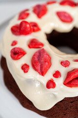 Red velvet bundt cake