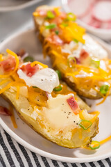 Pressure Cooker Baked Potatoes